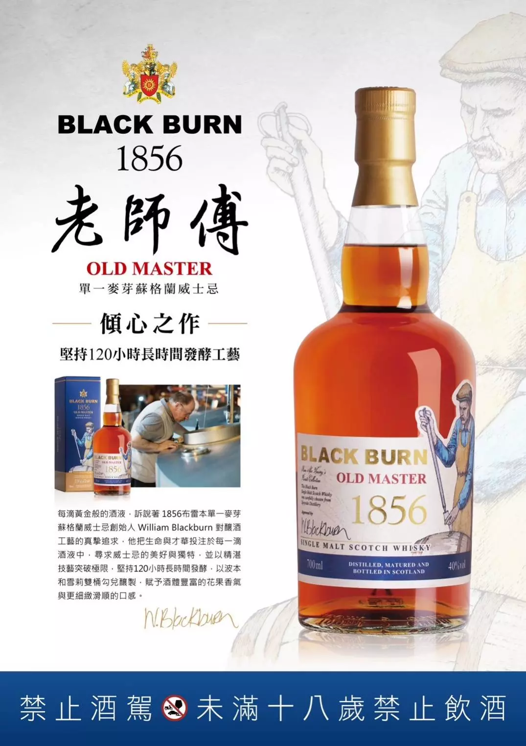 Black Burn 1856- Old Master 布雷本1856-老師傅